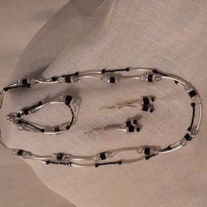 Necklace, bracelet, earring set/ #118